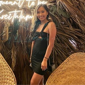 Windsor Black Mini Dress